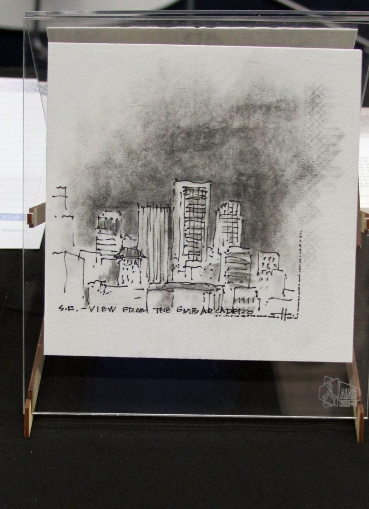 Napkin Sketch Auction