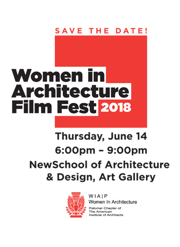 Women in Architecture Film Fest 2018