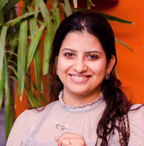 Headshot of Noura Philip Bishay, CEO of NPB Design Studio and NewSchool of Architecture & Design alum