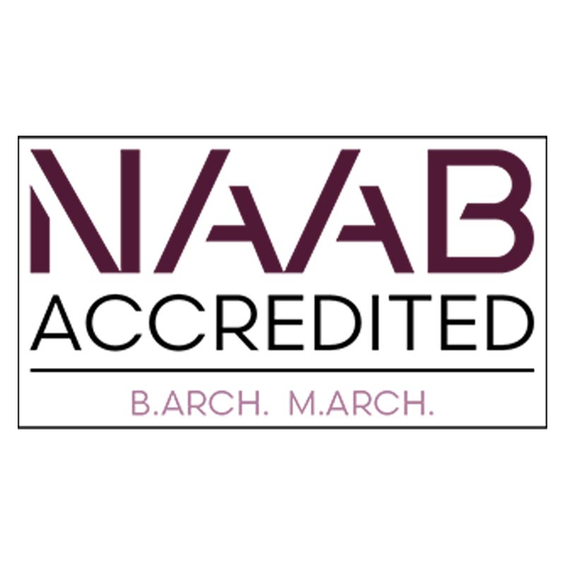 naab_square NAAB Accredited for Bachelor and Master of Architecture