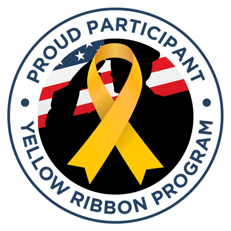 yellowRibbon_square Proud Participant Yellow Ribbon Program Logo