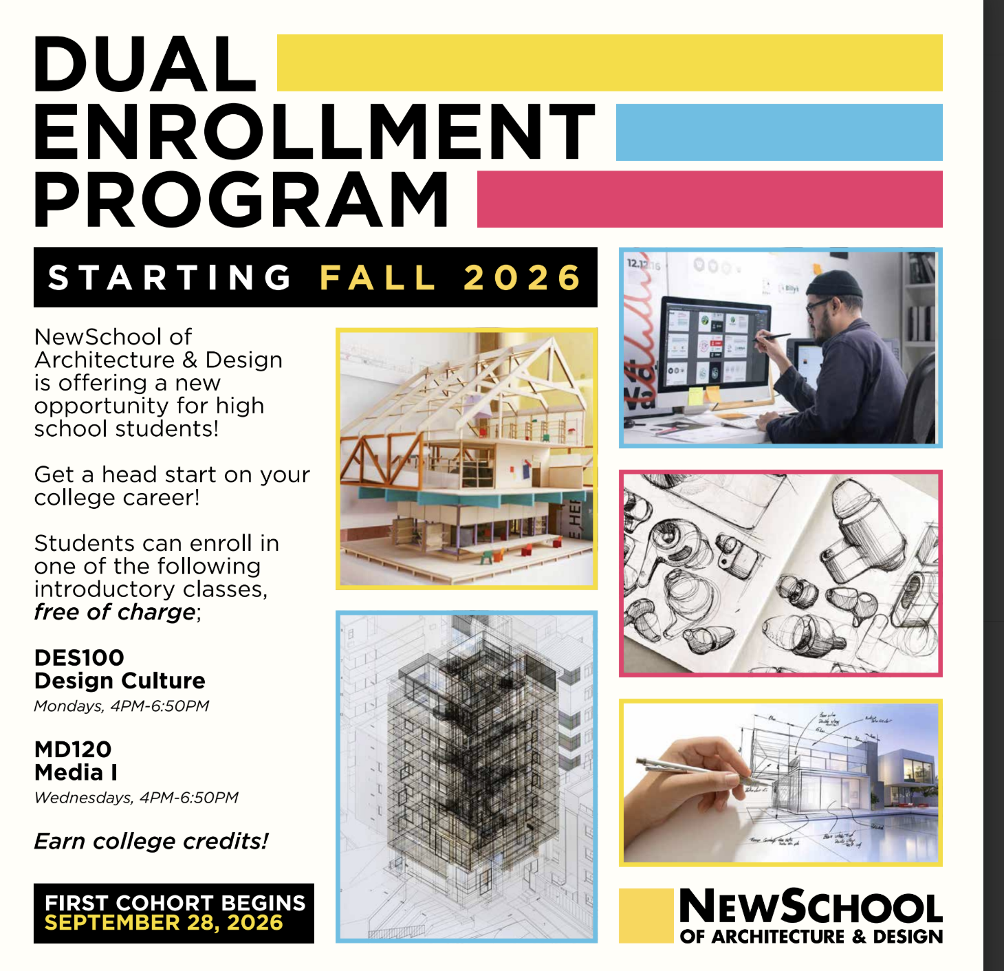 Dual Enrollment Program Flyer